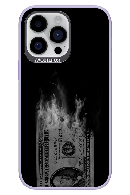 Money Burn B&W 2.0 - Apple iPhone 14 Pro Max