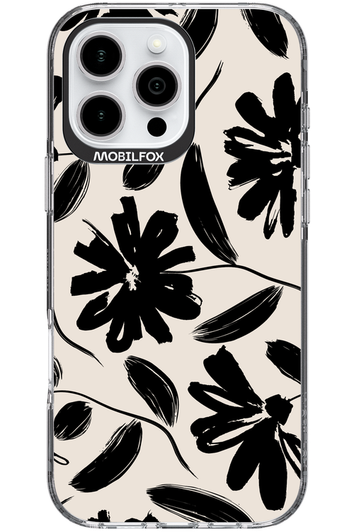 Monochrome Flowerss 2.0 - Apple iPhone 16 Pro Max