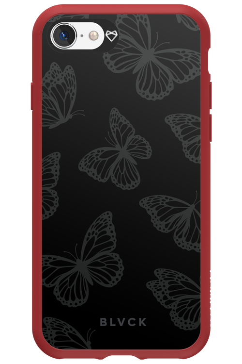 Black Butterflies - Apple iPhone SE 2022