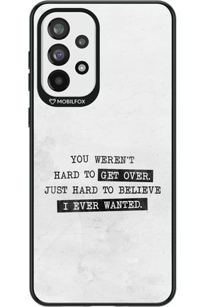 Hard to Believe 2.0 - Samsung Galaxy A73