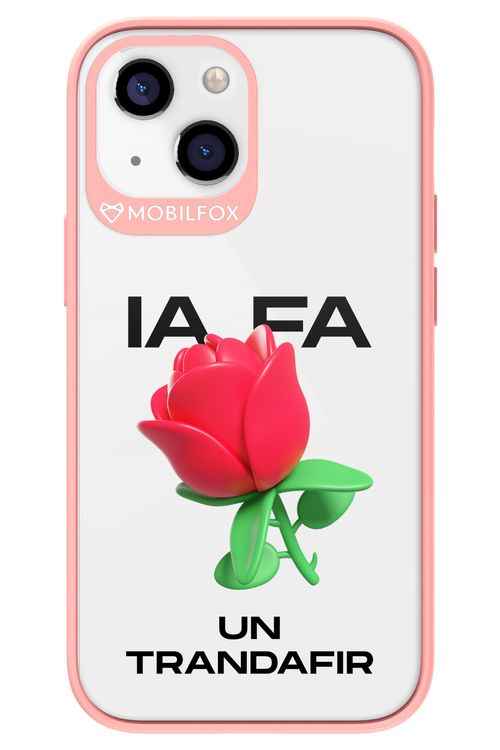 IA Rose Transparent - Apple iPhone 13 Mini