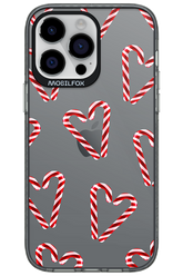 Candy Cane Hearts - Apple iPhone 14 Pro Max