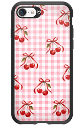 Pink Cherry Checked 2.0 - Apple iPhone SE 2022