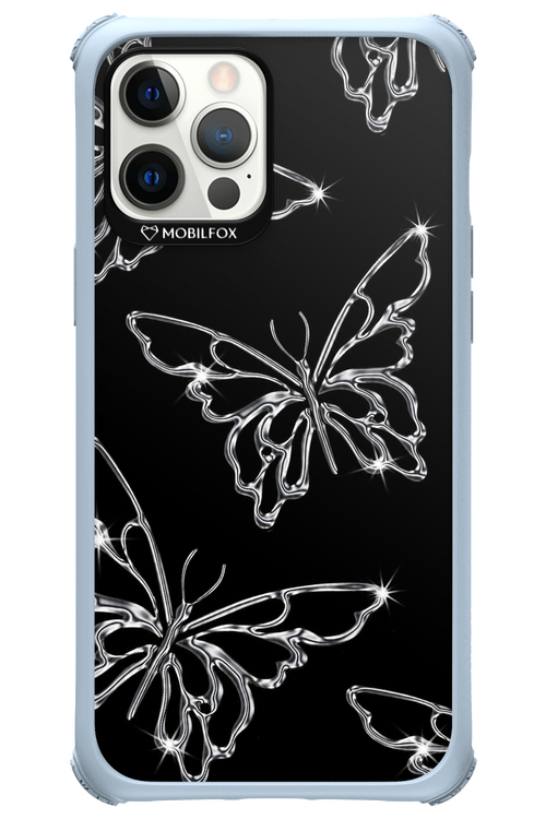 Silver Butterfly 2.0 - Apple iPhone 12 Pro Max