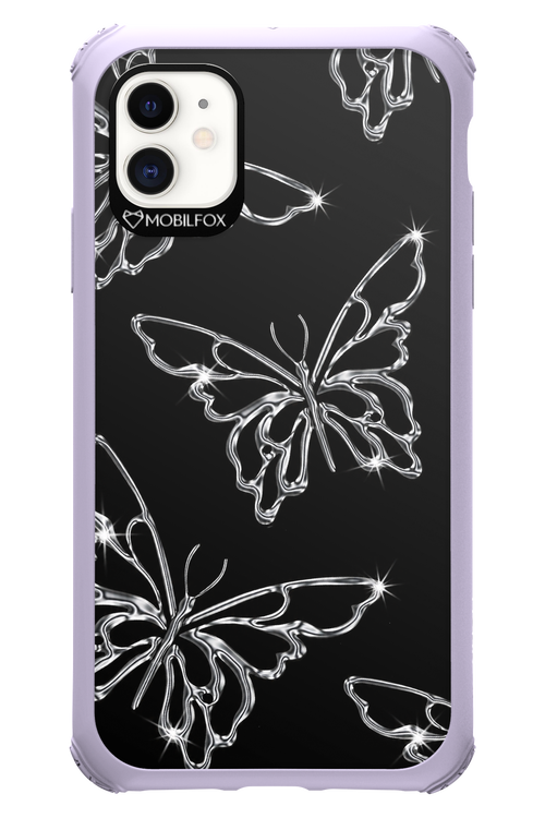 Silver Butterfly 2.0 - Apple iPhone 11