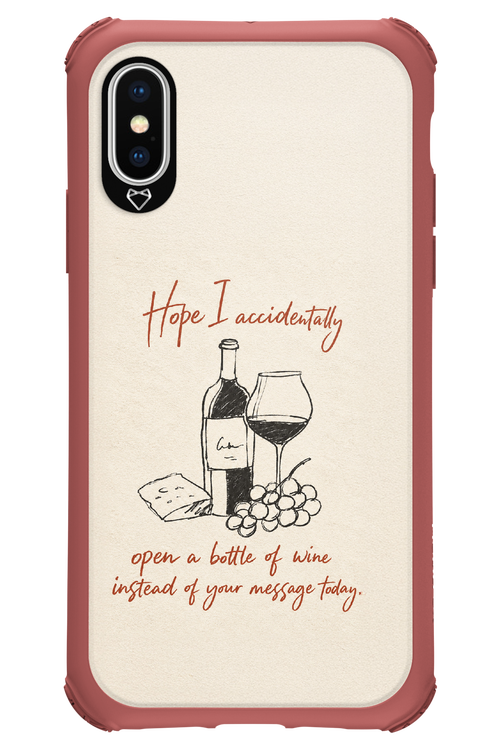 Bottle of wine 2.0 - Apple iPhone X