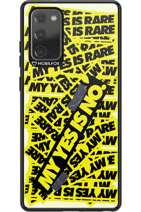My yes is no 2.0 - Samsung Galaxy Note 20