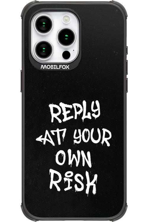 Risk Black 2.0 - Apple iPhone 15 Pro Max