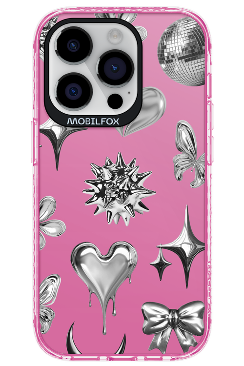 Silver Zone Transparent - Apple iPhone 14 Pro