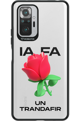 IA Rose Transparent - Xiaomi Redmi Note 10S