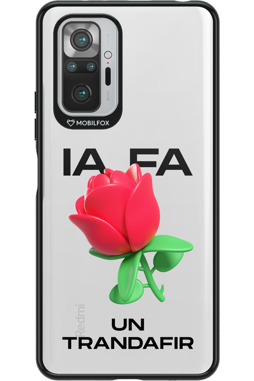IA Rose Transparent - Xiaomi Redmi Note 10S