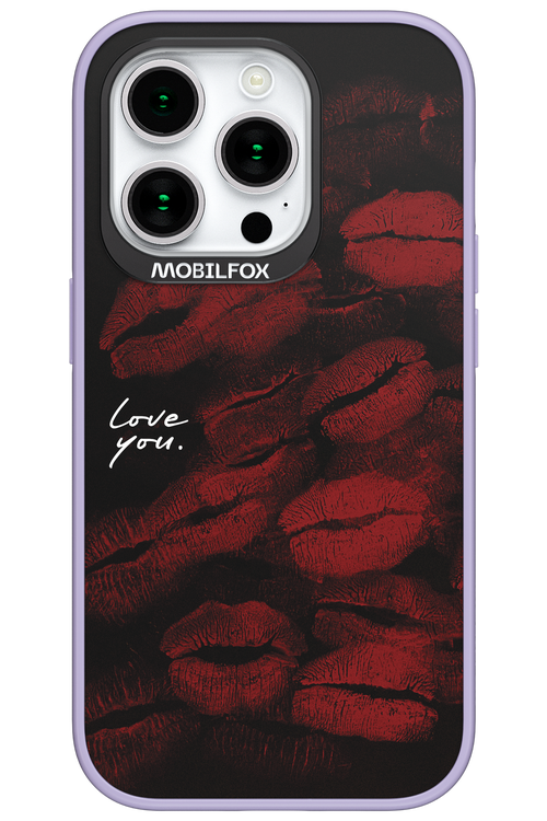 LOVE U BLACK 2.0 - Apple iPhone 15 Pro