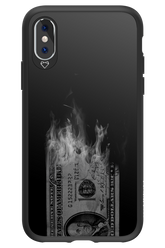 Money Burn B&W 2.0 - Apple iPhone X