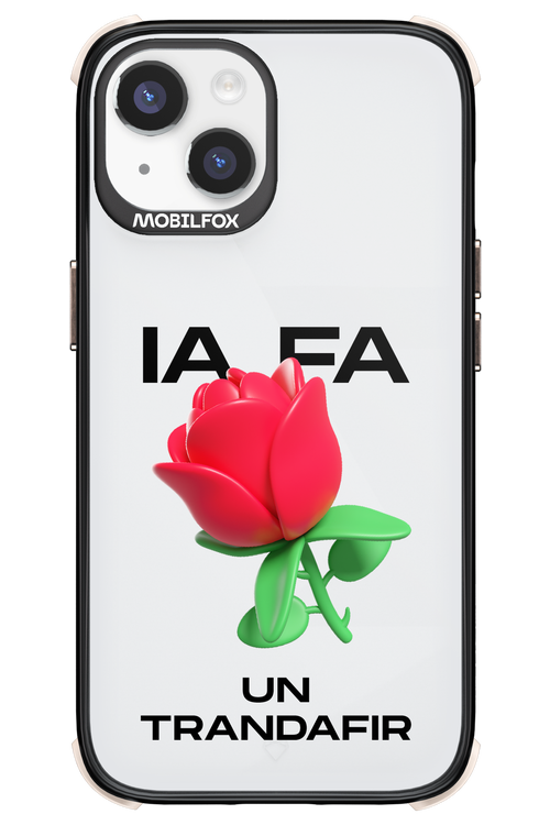 IA Rose Transparent - Apple iPhone 14