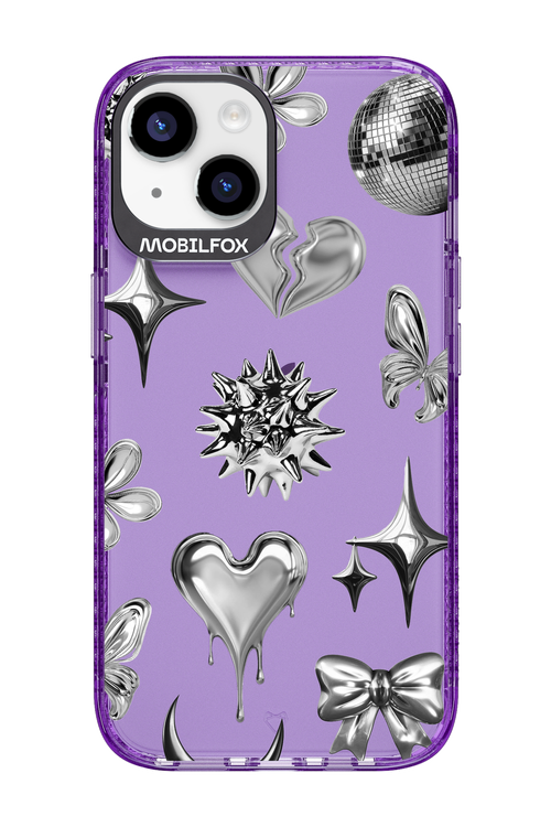 Silver Zone Transparent - Apple iPhone 14