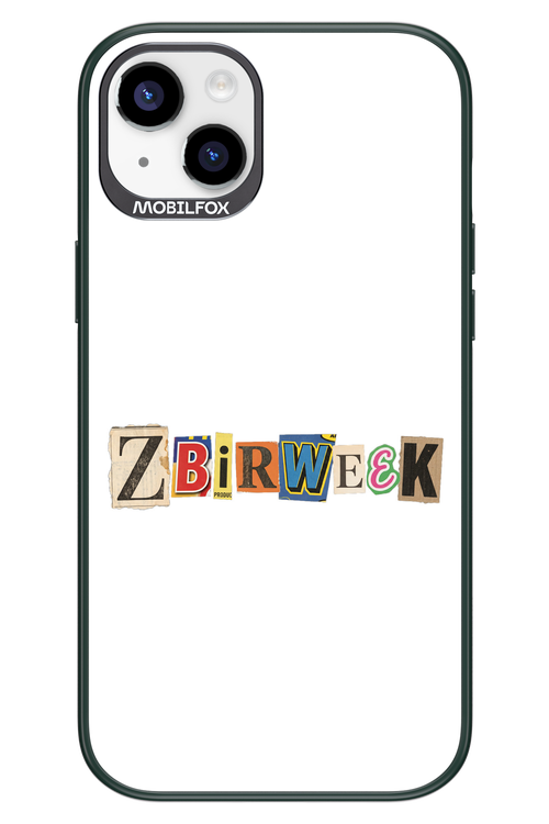 Zbirweek (white) 2.0 - Apple iPhone 14 Plus