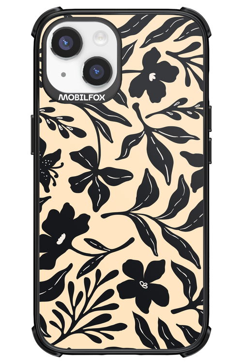 Black Flowers 2.0 - Apple iPhone 14