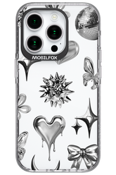Silver Zone Transparent - Apple iPhone 15 Pro