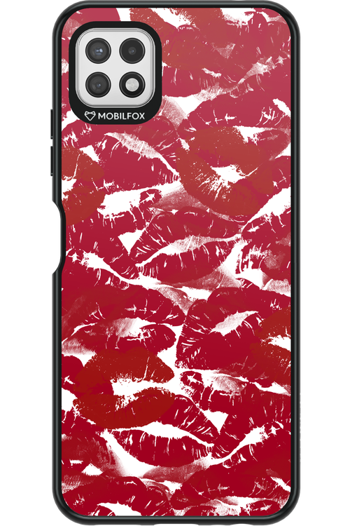 Burgundy and Kiss 2.0 - Samsung Galaxy A22 5G