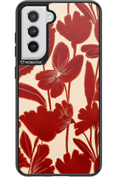 Burgundy Flowers 2.0 - Samsung Galaxy S21 FE