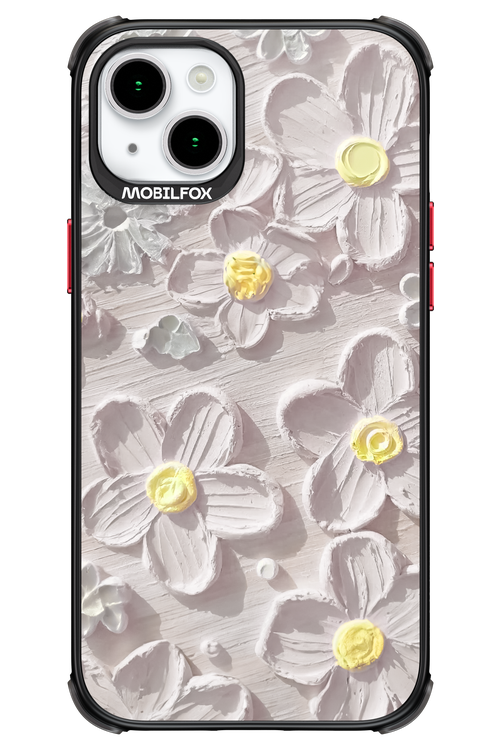 White Flowers 2.0 - Apple iPhone 15 Plus