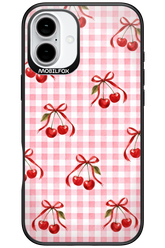 Pink Cherry Checked 2.0 - Apple iPhone 16 Plus