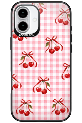 Pink Cherry Checked 2.0 - Apple iPhone 16 Plus