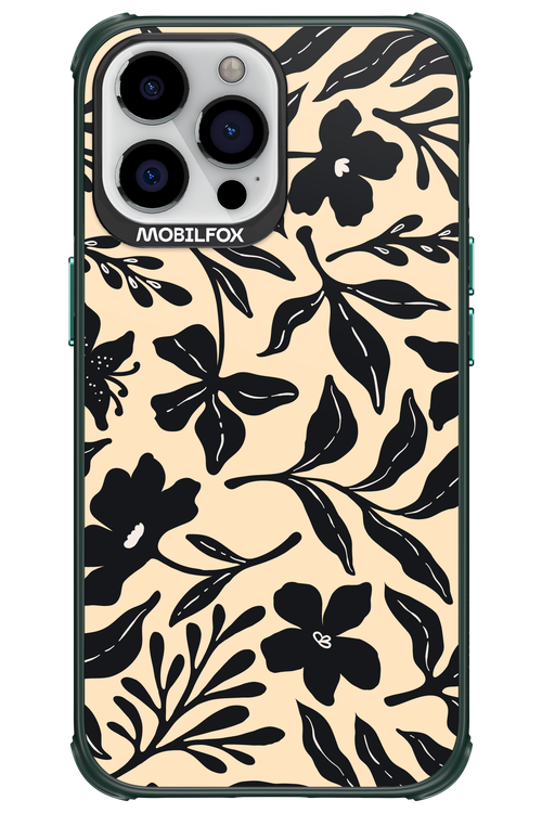Black Flowers 2.0 - Apple iPhone 13 Pro Max