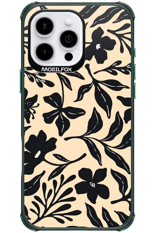 Black Flowers 2.0 - Apple iPhone 16 Pro Max