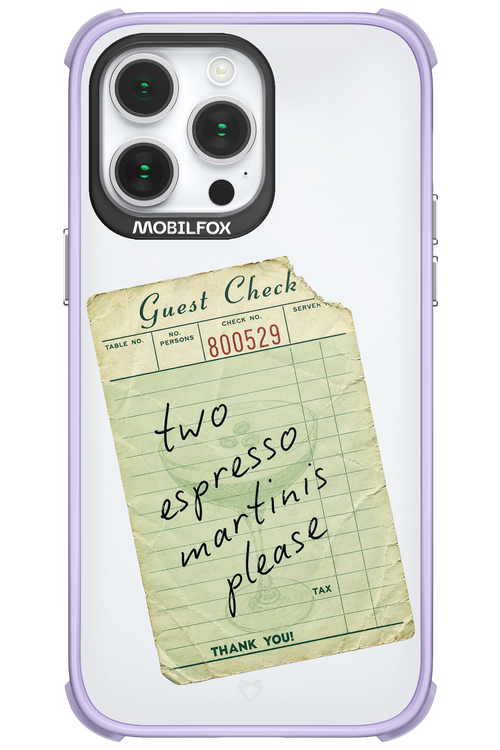 Espresso Martini 2.0 - Apple iPhone 14 Pro Max