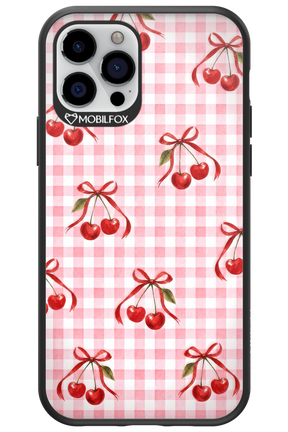 Pink Cherry Checked 2.0 - Apple iPhone 12 Pro
