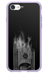 Money Burn B&W - Apple iPhone 7