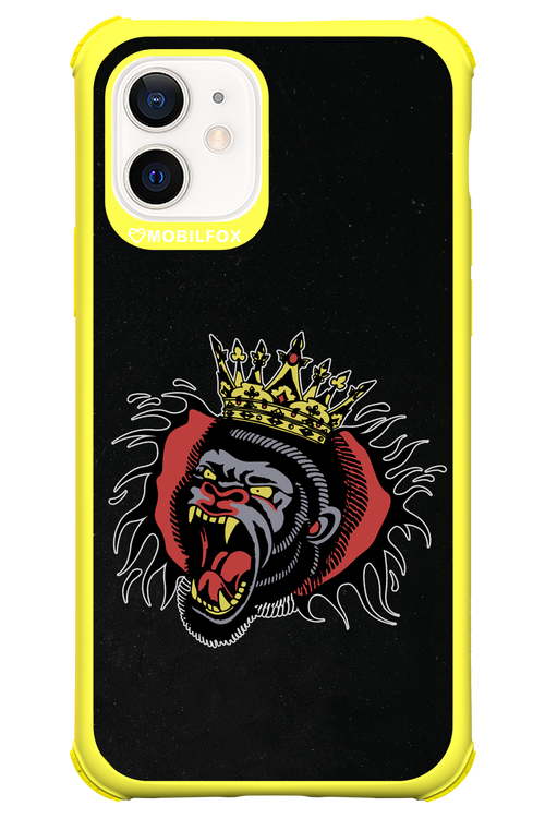 Monkey Rage Black 2.0 - Apple iPhone 12