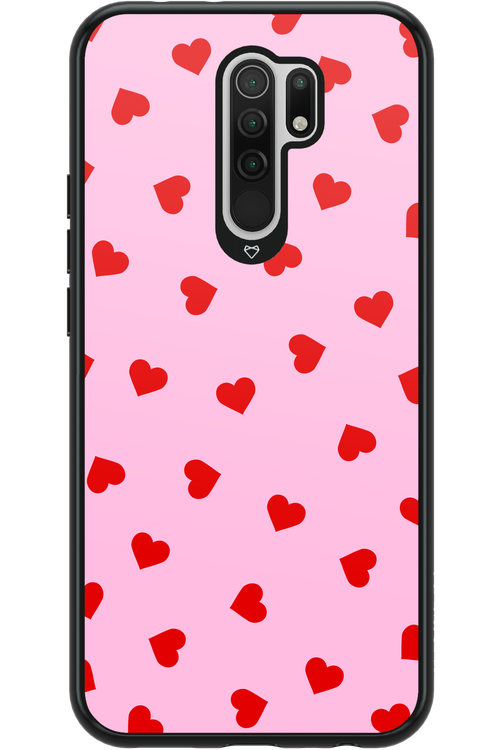 Sprinkle Heart Pink - Xiaomi Redmi 9