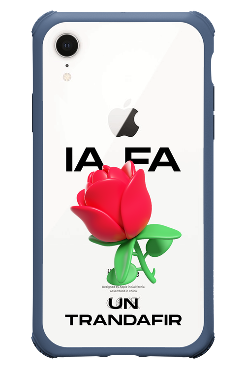 IA Rose Transparent - Apple iPhone XR