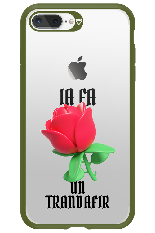 Rose Transparent - Apple iPhone 7 Plus