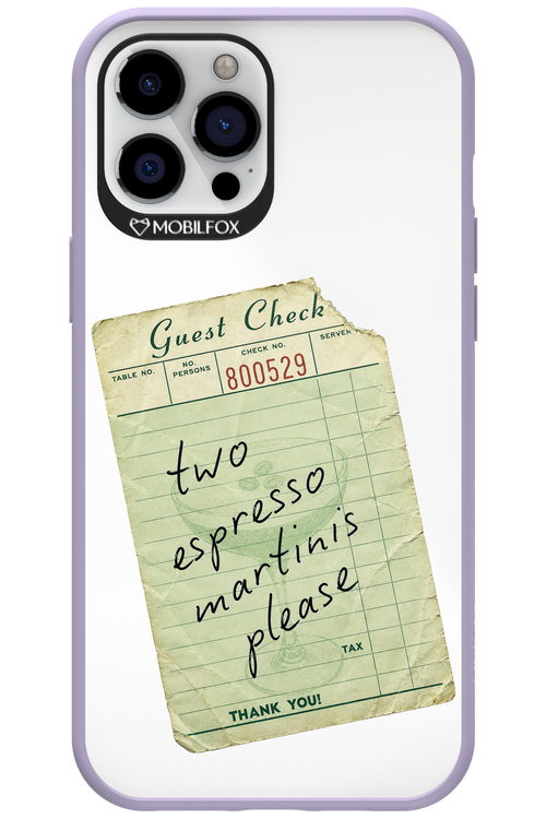 Espresso Martini 2.0 - Apple iPhone 12 Pro Max