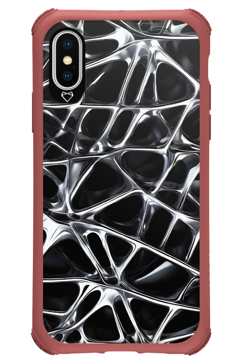 Chrome Lines 2.0 - Apple iPhone X