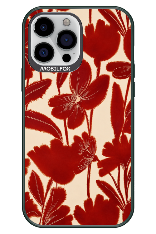 Burgundy Flowers 2.0 - Apple iPhone 13 Pro Max