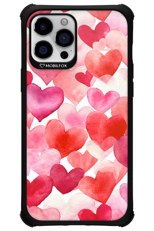 Water Painted Heart 2.0 - Apple iPhone 12 Pro Max