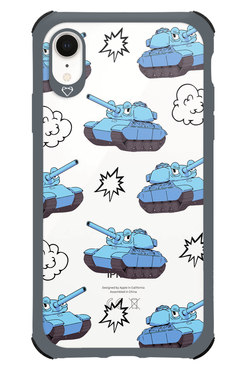 Tank Guy Transparent 2.0 - Apple iPhone XR
