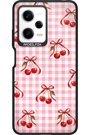 Pink Cherry Checked 2.0 - Xiaomi Redmi Note 12 Pro 5G