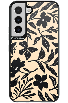 Black Flowers 2.0 - Samsung Galaxy S22