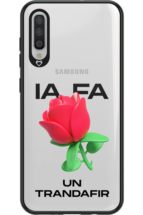 IA Rose Transparent - Samsung Galaxy A70