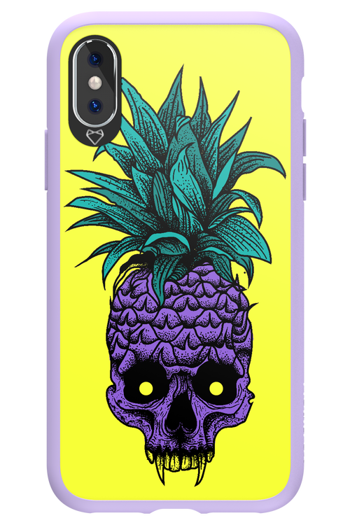 Pineapple Skull - Apple iPhone XS