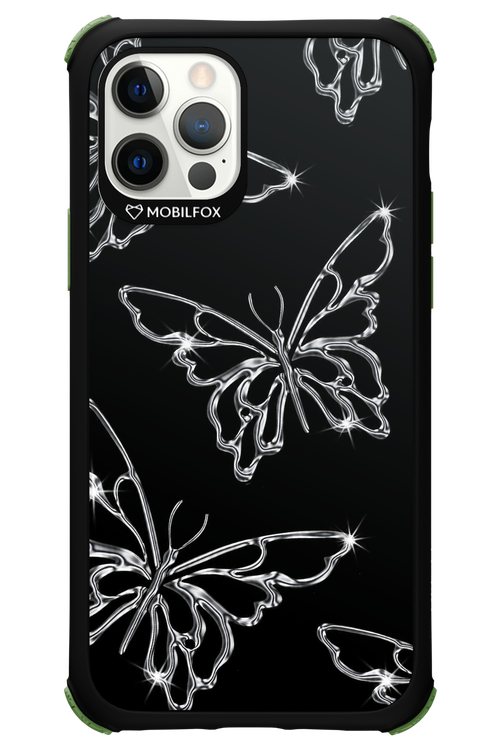 Silver Butterfly 2.0 - Apple iPhone 12 Pro