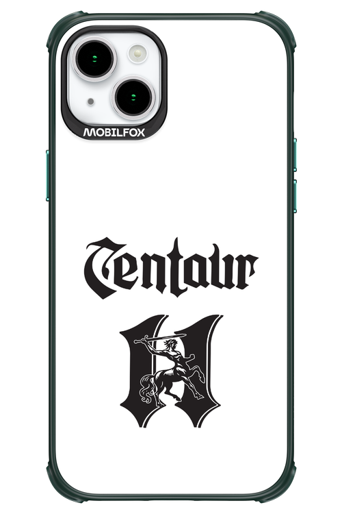 Centaur Logo White 2.0 - Apple iPhone 15 Plus