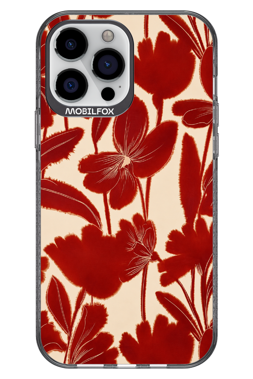Burgundy Flowers 2.0 - Apple iPhone 13 Pro Max