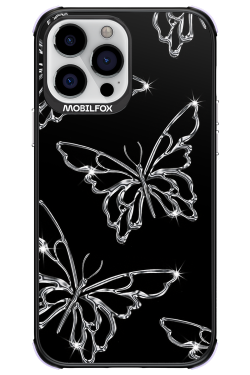 Silver Butterfly 2.0 - Apple iPhone 13 Pro Max