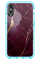 Burgundy Marble - Apple iPhone XS